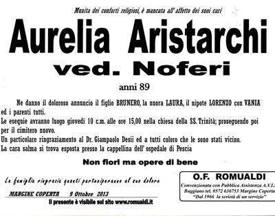 Def. Aristarchi Aurelia