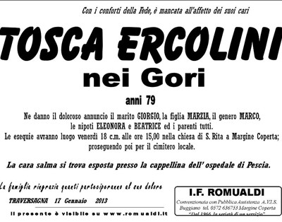 def. Ercolini Tosca